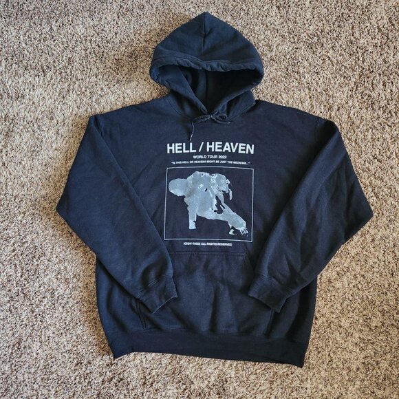 Keshi Hell Heaven World Tour Concert Pullover Hoodie Band Tee Indie Music Merch - Picture 1 of 8